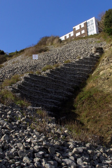 gabion wall of cliff reinforcement